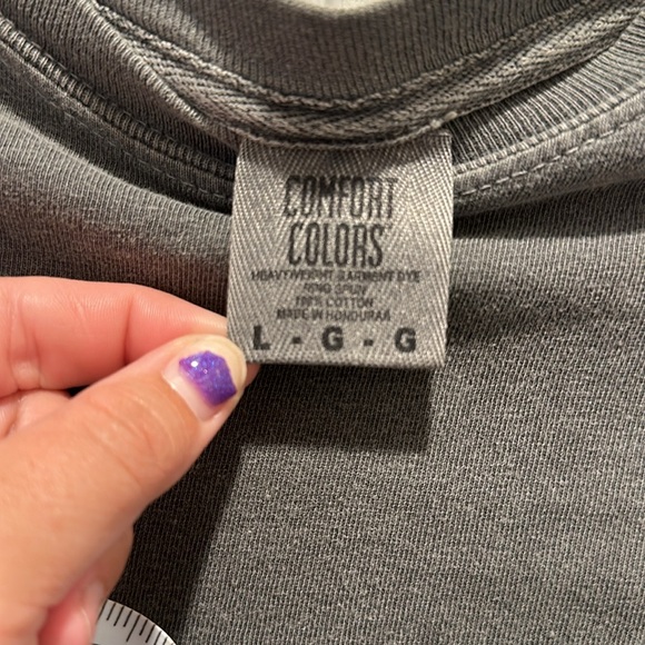 Southern Fried Cotton, Comfort Colors, Dog Long Sleeve Tee - Picture 3 of 4